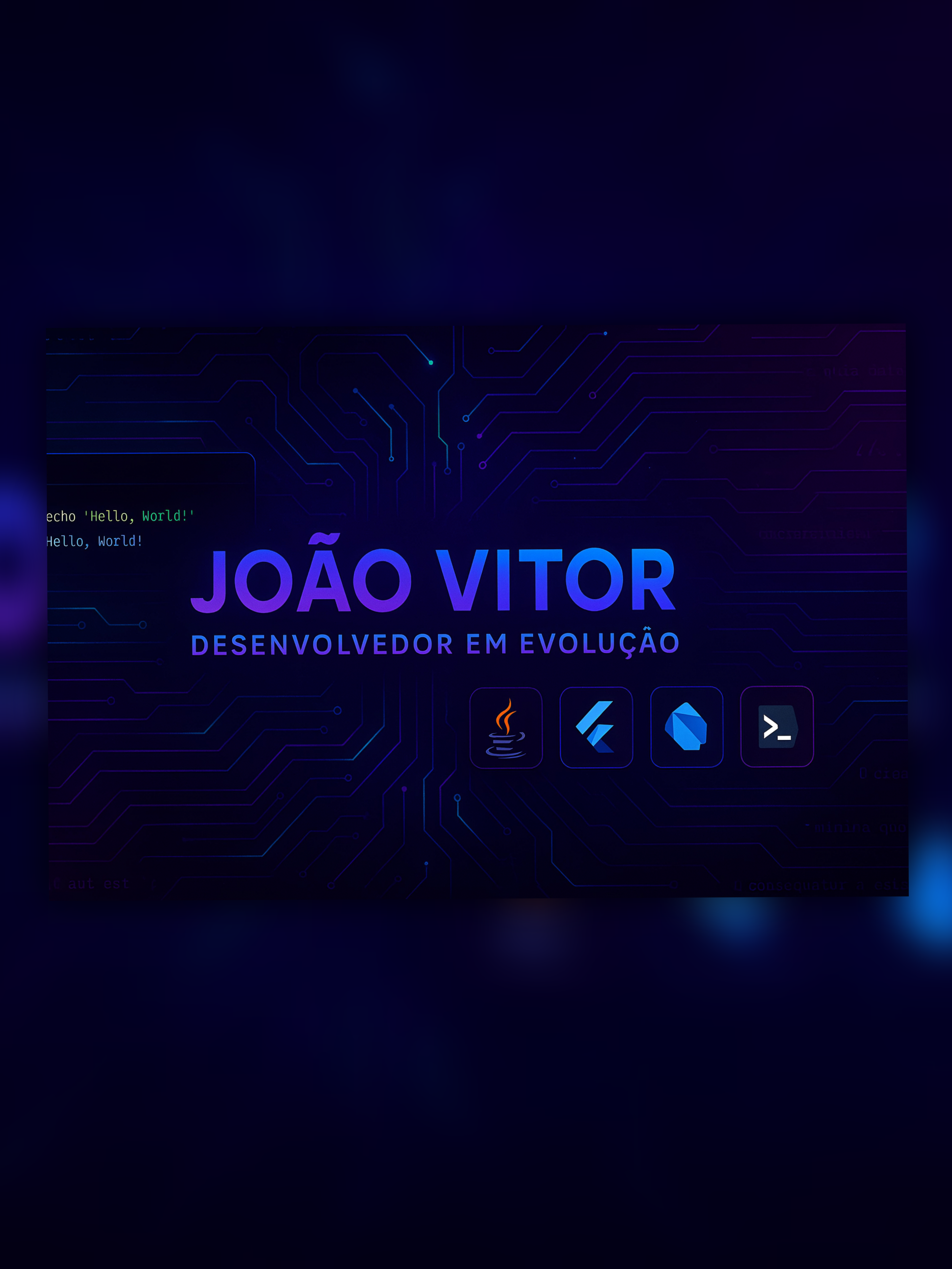 Banner do João Vitor